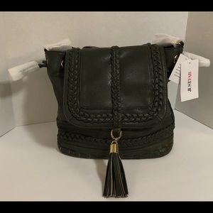 Just Fab Olive Green Handbag